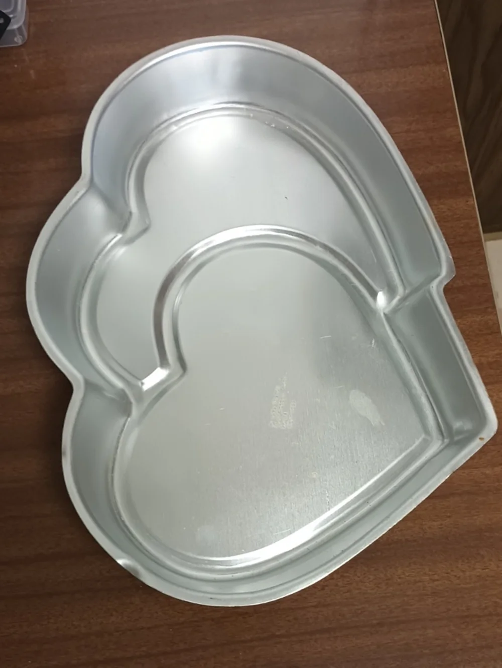 Wilton Vintage Silver Heart-Shaped Cake Pan